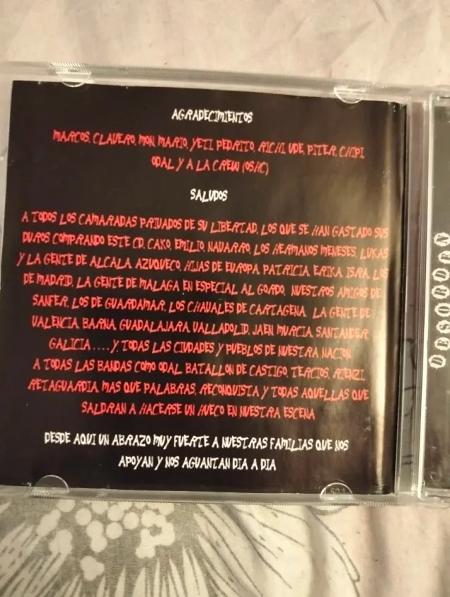 CD Desorden - El Camino de la Maldicion