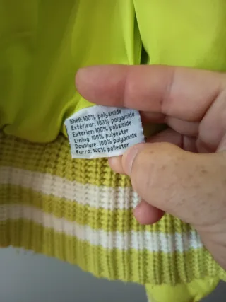 Blusão Criança Verde Limão