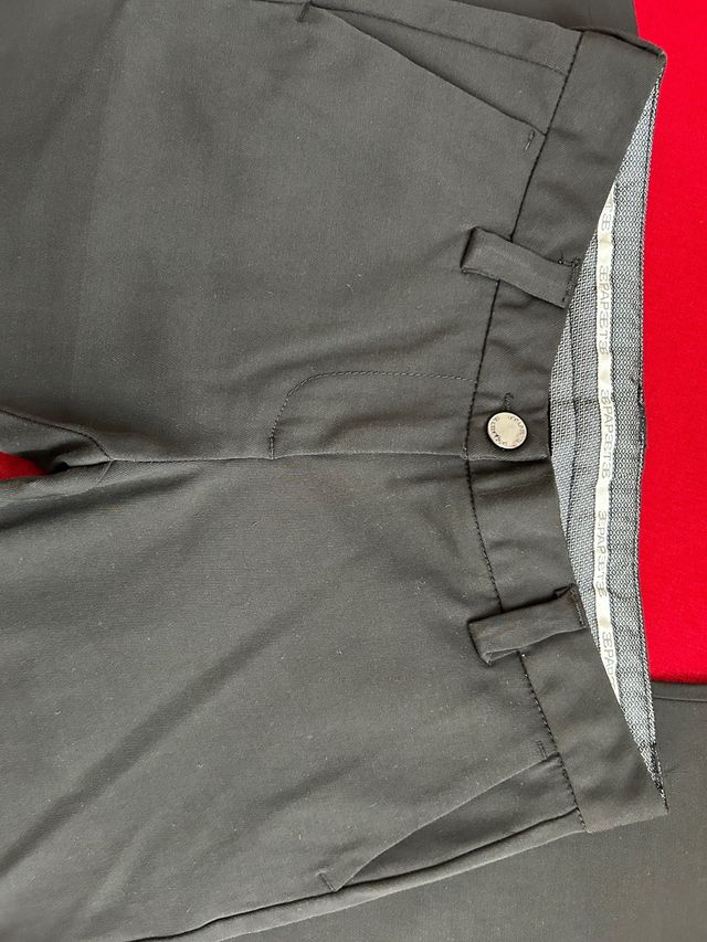 Pantaloni eleganti neri donna Papete