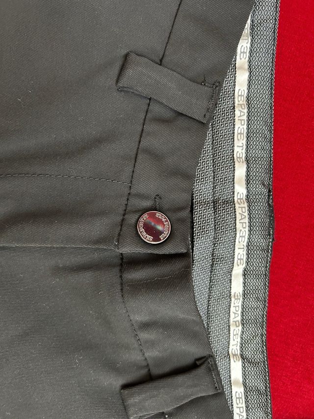 Pantaloni eleganti neri donna Papete