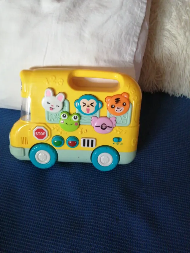 Juguete educativo autobús animales
