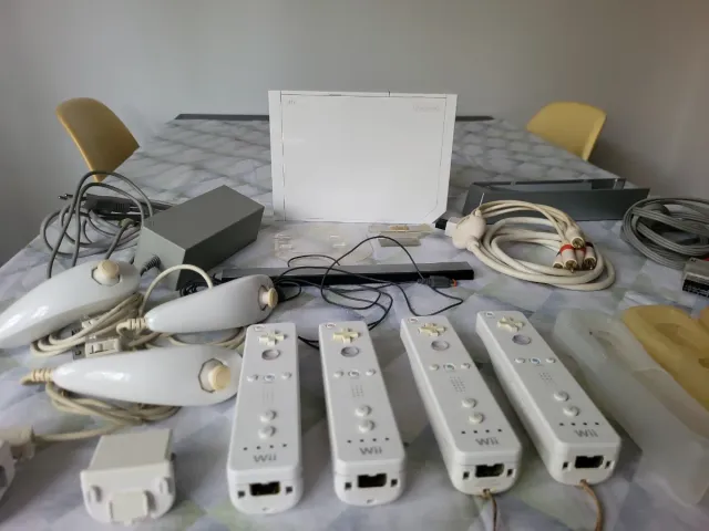 Consola Nintendo Wii Blanca Completa