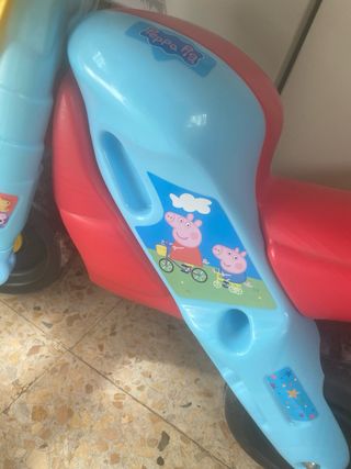 Moto Peppa Pig para niños
