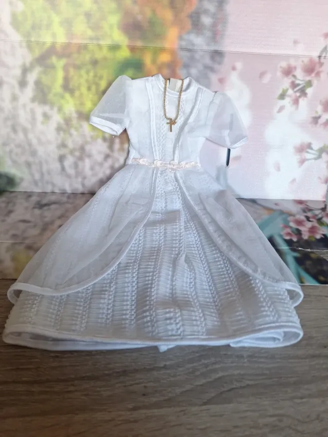 Vestido Nancy Comunión Blanco