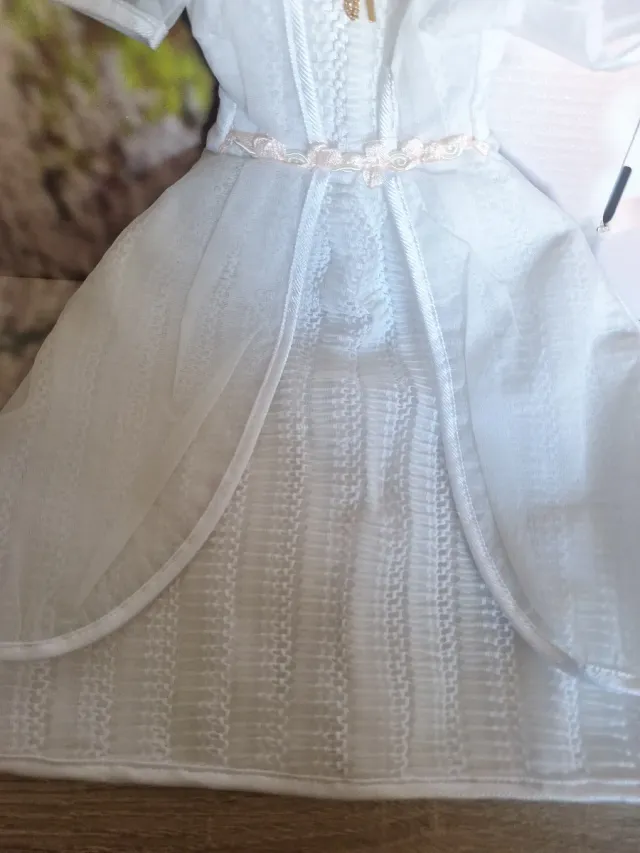 Vestido Nancy Comunión Blanco