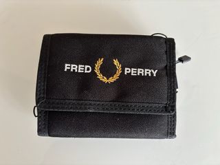 Cartera Fred Perry Negra