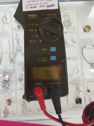 Tester Kaise SK 7612 Pinza Amperimétrica.....