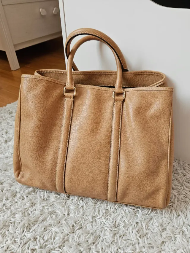 Bolso Piel Carolina Herrera Beige
