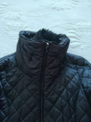 Chaqueta acolchada Zara negra
