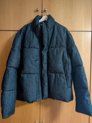 Chaqueta ZARA acolchada denim