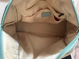 Bolso Mustang Beige y Verde Agua