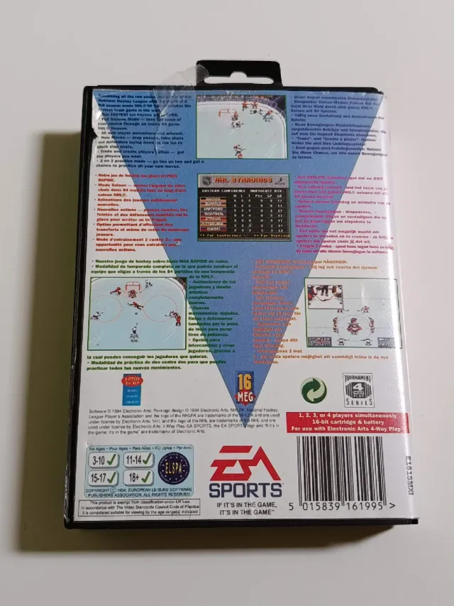 Lote 3 Juegos Mega Drive NHL 95, Hockey, PGA Tour