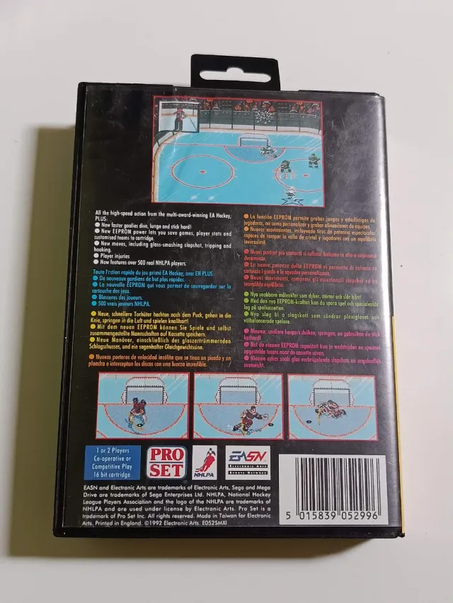 Lote 3 Juegos Mega Drive NHL 95, Hockey, PGA Tour