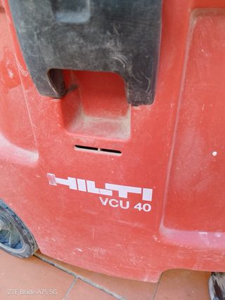 Aspirador Hilti VC 40 y Rozadora Hilti DC-SE20