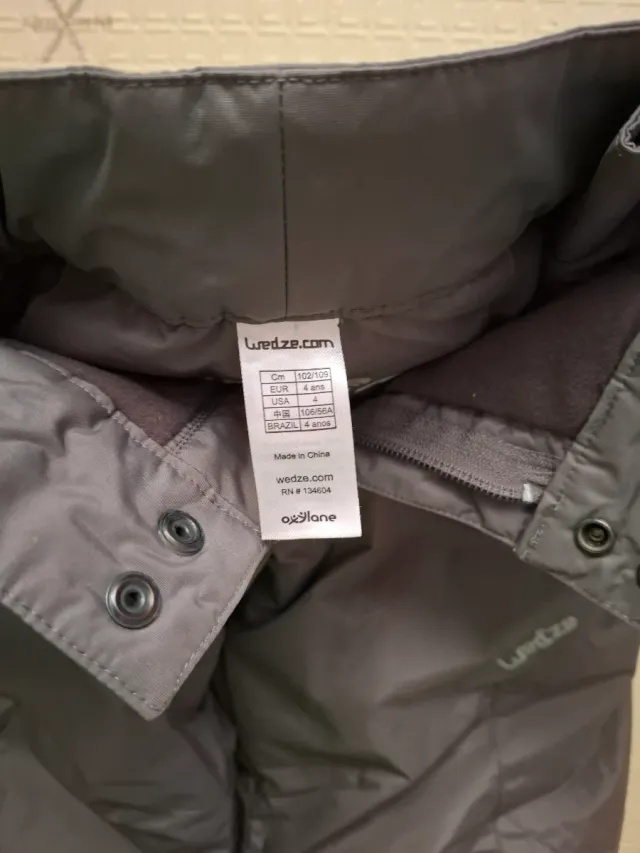 Pantalones Nieve Niño Wed'ze Talla 4