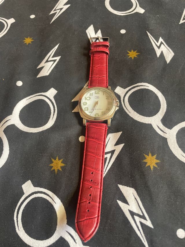 Reloj Domenico Stefano D&S Correa Roja