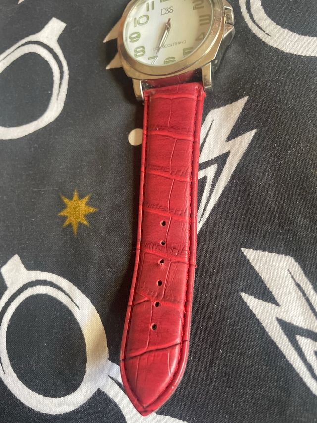 Reloj Domenico Stefano D&S Correa Roja