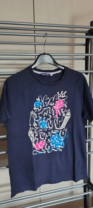 Maglietta Original Marines con stampa graffiti