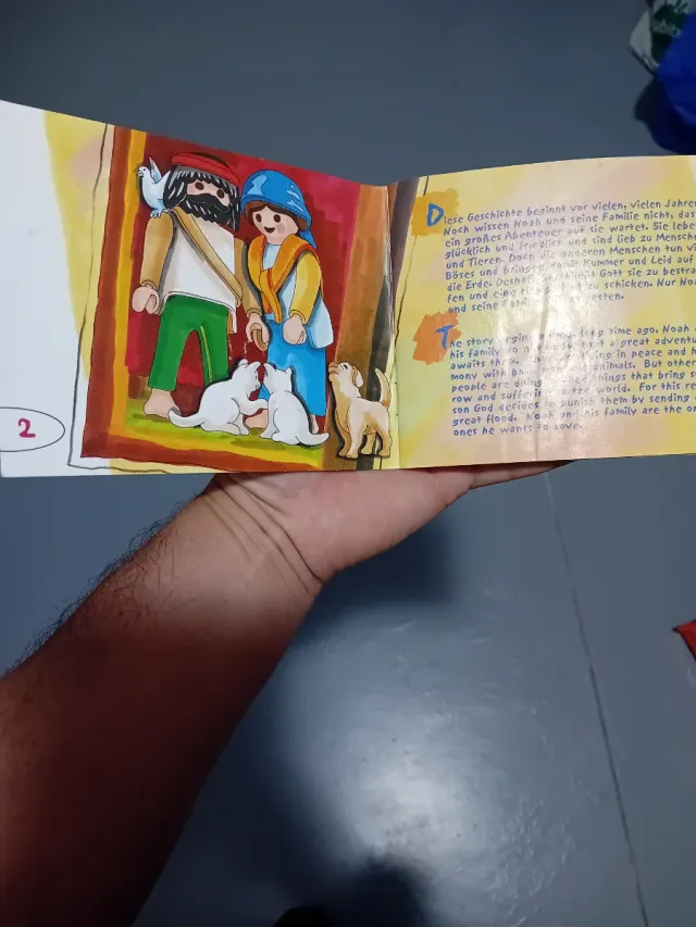 Libro Playmobil Arca de Noé