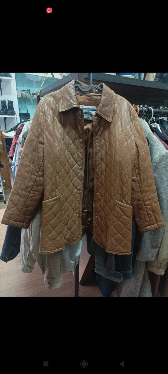 Chaqueta bomber beige