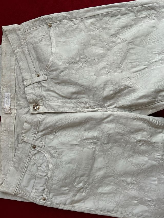 Pantaloni donna Holiday beige fantasia