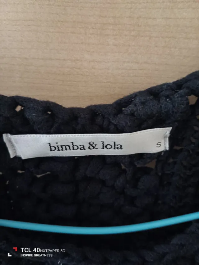 Jersey Bimba y Lola Negro Talla S