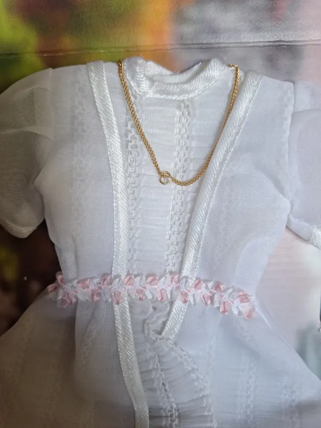 Vestido Nancy Comunión Blanco