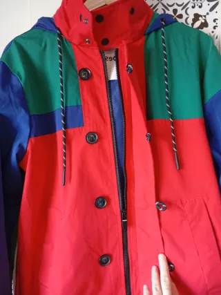 Chubasquero Desigual multicolor