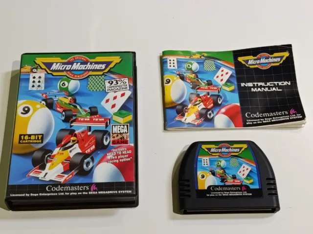 MicroMachines Mega Drive