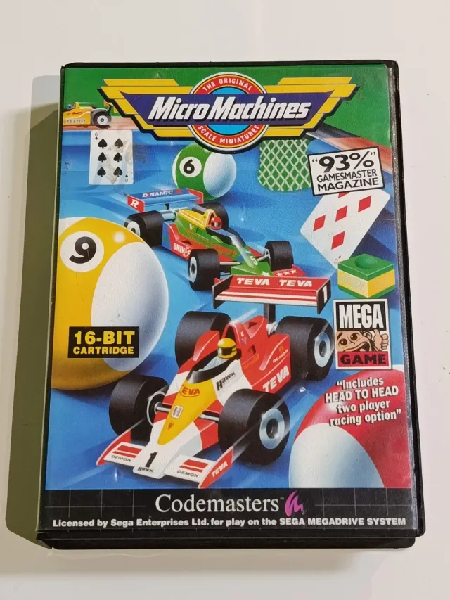 MicroMachines Mega Drive