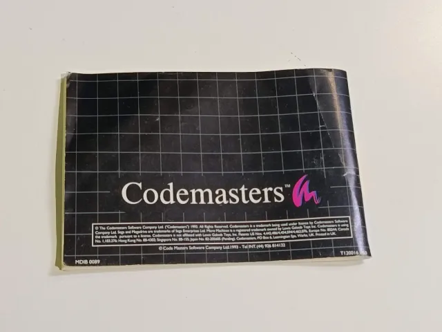 MicroMachines Mega Drive