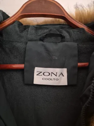 Plumifero Zona Coolto verde con capucha