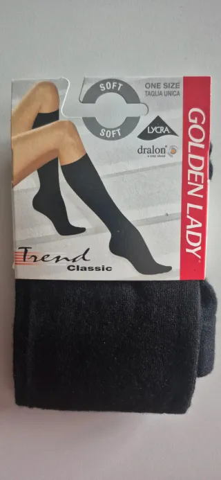3 paia gambaletto colore nero