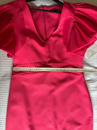 Vestido fiesta nuevo color fresa