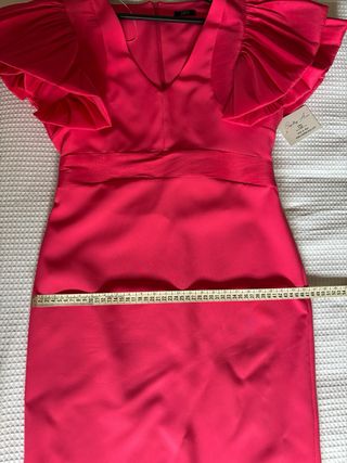 Vestido fiesta nuevo color fresa