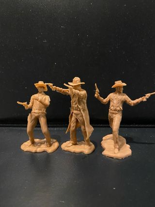 Soldatini Alex-M Cowboys Set N1. 6 Figure.Plastica