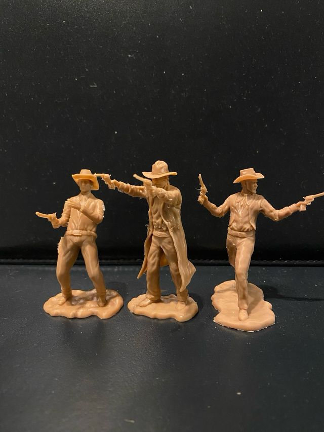 Soldatini Alex-M Cowboys Set N1. 6 Figure.Plastica