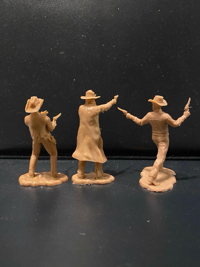 Soldatini Alex-M Cowboys Set N1. 6 Figure.Plastica