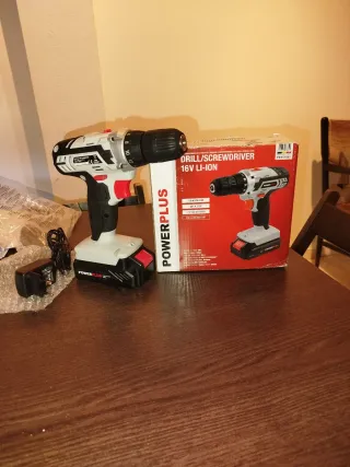 Taladro Atornillador Powerplus 16V