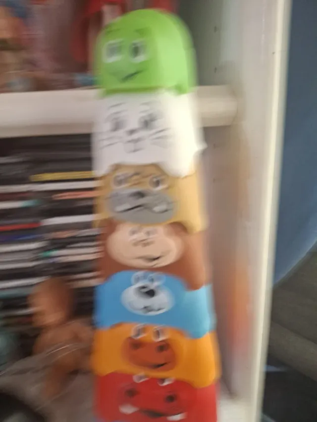 Juguetes apilables de animales para bebés