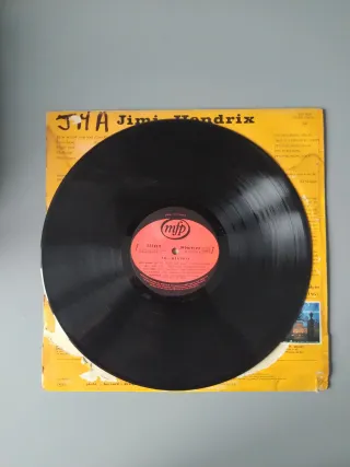 Vinilo Jimi Hendrix con Curtis Knight (curvado)