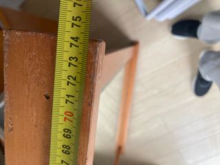 Espejo de madera marrón (muy bonito)tiene detalles