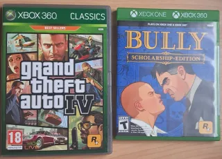 Pack Rockstar GTA IV e Bully Xbox 360/One