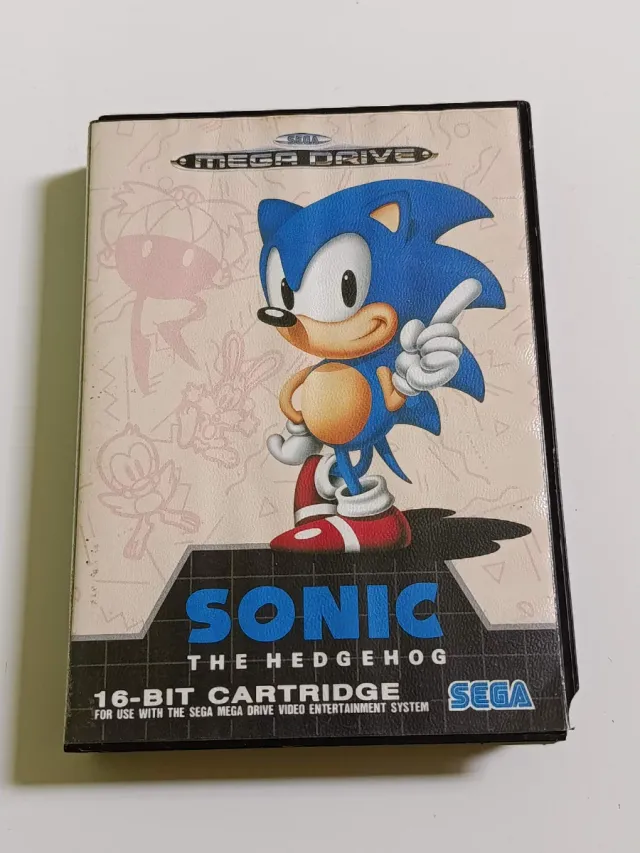 Lote Sonic 1 y 2 Mega Drive