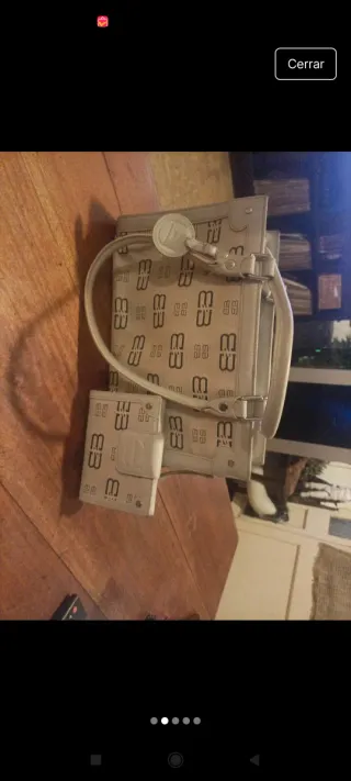 Bolso y cartera Balenciaga beige/negro