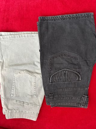 Pantaloncini corti donna neri/grigi