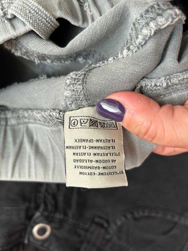 Pantaloncini corti donna neri/grigi