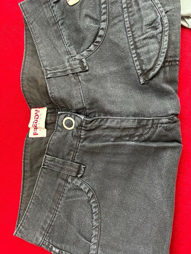 Pantaloncini corti donna neri/grigi