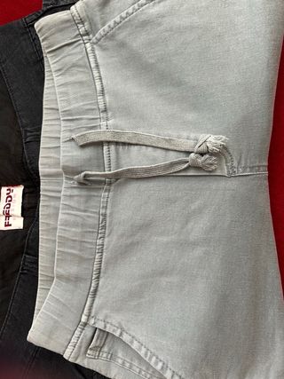 Pantaloncini corti donna neri/grigi