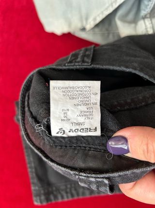 Pantaloncini corti donna neri/grigi